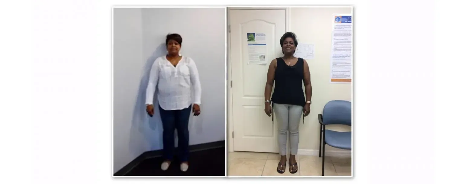 Rhonda before and after